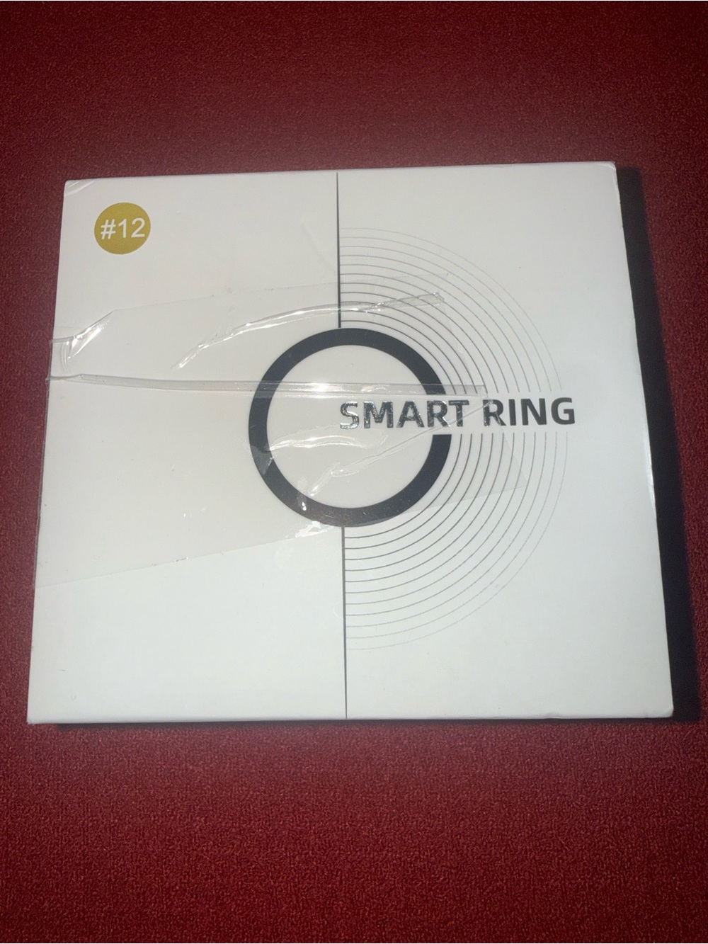 Smart Ring Gold Size 12 Health Monitoring Activity Tracking Sleep Tracking New